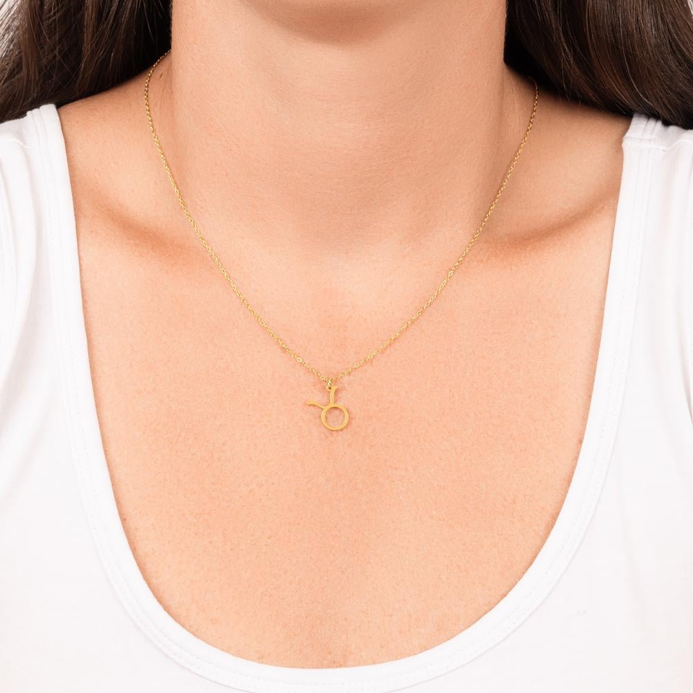 Your Horoscope Necklace - Taurus - Glittering Heights