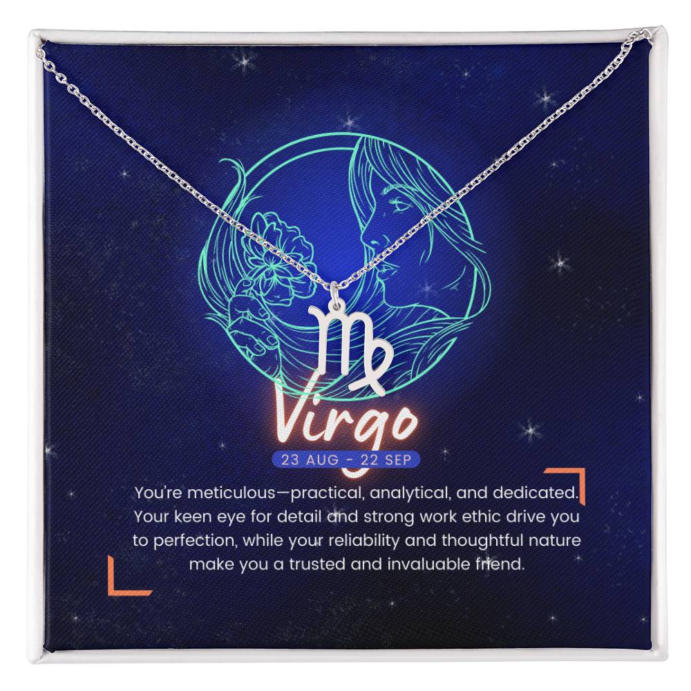 Your Horoscope Necklace - Virgo - Glittering Heights