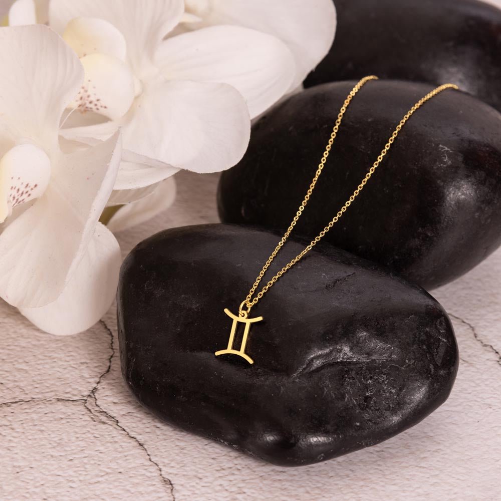 Your Zodiac Necklace - Gemini - Glittering Heights
